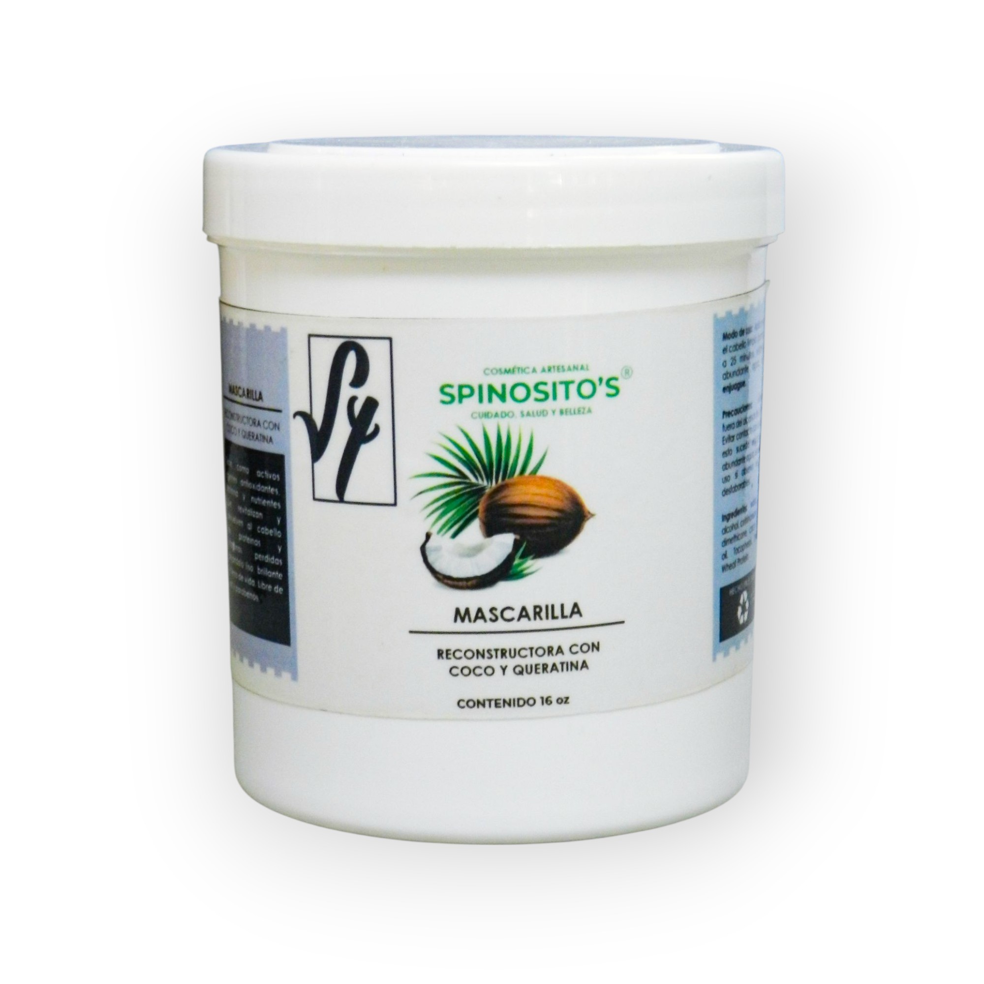 Mascarilla reparadora Coco y Queratina